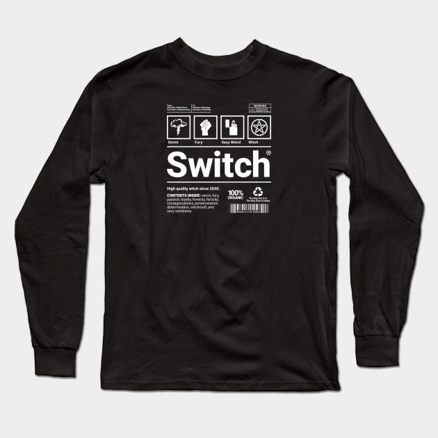 Switch Shipping Label - Motherland: Fort Salem Long Sleeve T-Shirt by viking_elf